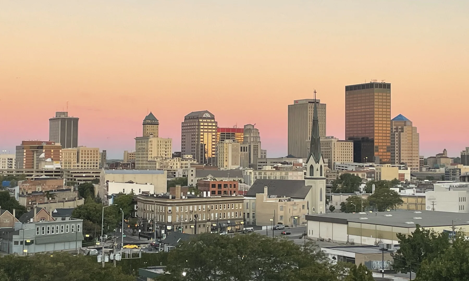 Downtown Dayton skyline