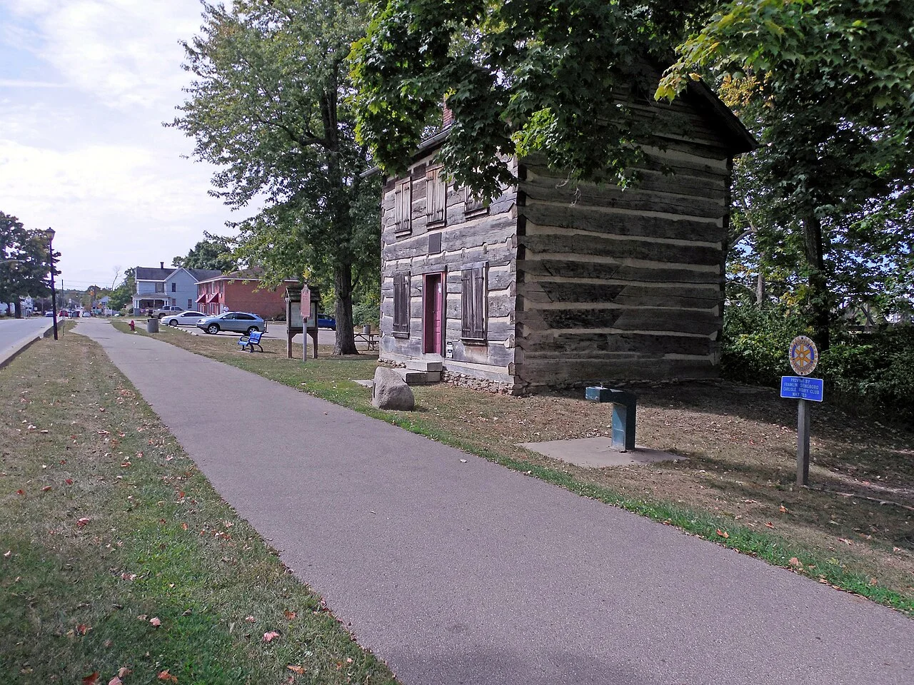 Franklin's historic Old Log Post Office
