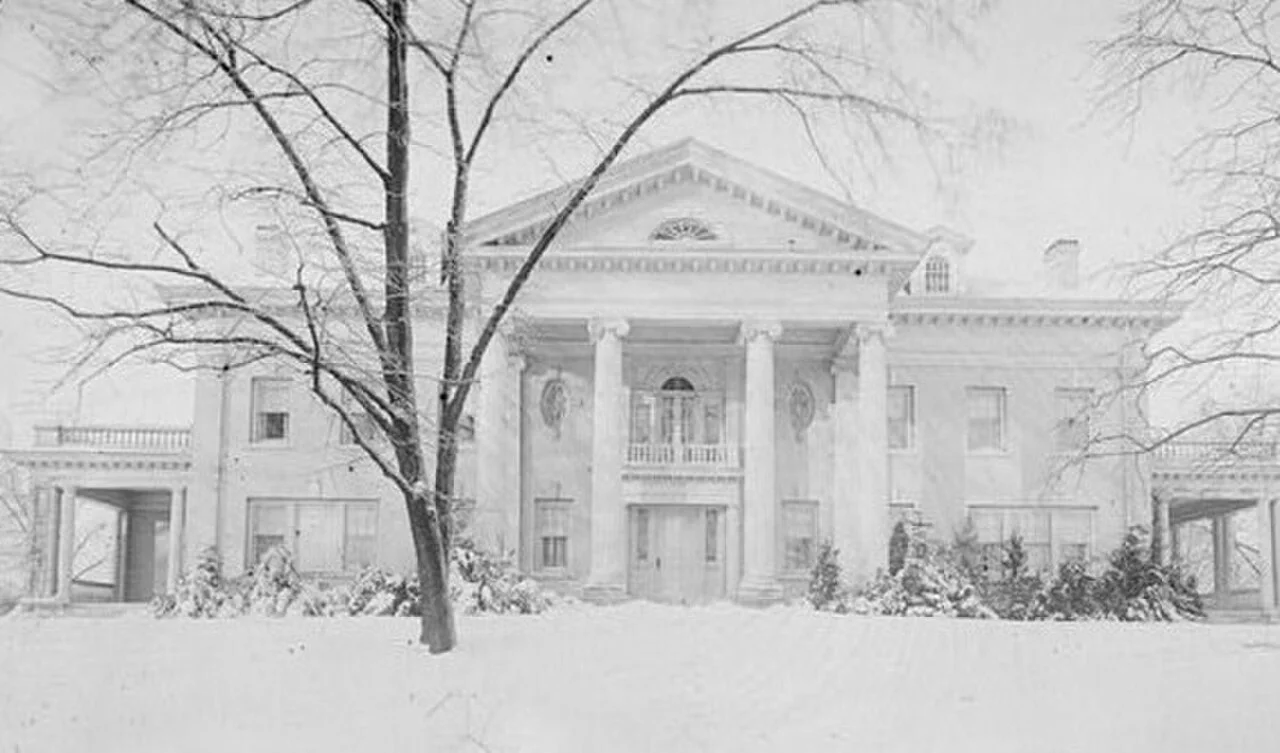 Historic photograph of Hawthorn Hill