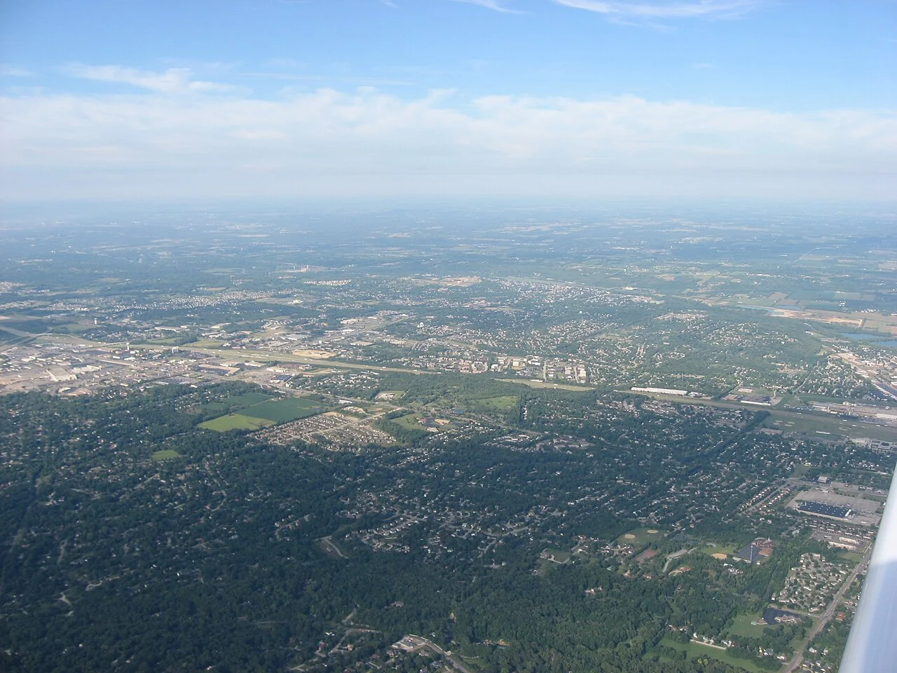 West Carrollton from above